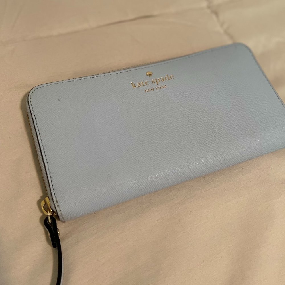 Kate Spade Wallet in Baby Blue